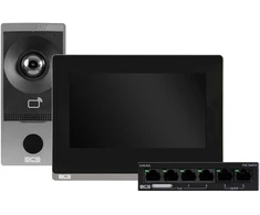 Bcs Point BCS BCS-P-VIS01 vaizdo telefonspynės sistema 2 MP 17,8 cm (7″) Juoda, Grafitas