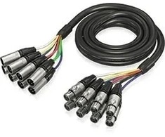 Behringer GMX-300CM Kabelis 8 x XLR F – 8 x XLR M 3m