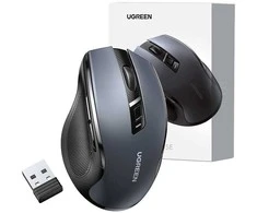 Ugreen MU006 optinė belaidė USB pelė 2.4GHz 4000 DPI - mėlynas