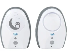 Belaidis garso kūdikių monitorius PNI B6500, domofonas, su naktine lempa, „Vox“ ir „Pager“ funkcijomis, reguliuojamu mikrofono jautrumu