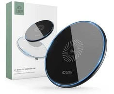 Belaidis įkroviklis 15W Tech-Protect QI15W-C1 juodos spalvos