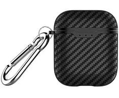 Beline AirPods Carbon Dėklas Apple Air Pods 1/2 juodos spalvos