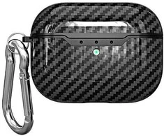 Beline AirPods Carbon Dėklas Apple Air Pods Pro juodos spalvos