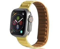 Beline apyrankė Apple Watch Magnetic 38/40/41mm geltonos spalvos