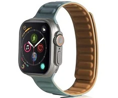 Beline apyrankė Apple Watch Magnetic 42/44/45/49mm žalios spalvos