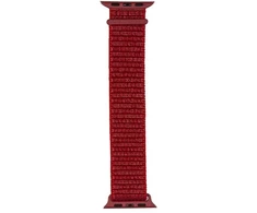 Beline Apple Watch apyrankė Nylon38/40/41mm Raudona