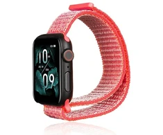Beline Apple Watch apyrankė Nylon42/45/45/49mm rožinės spalvos/Hot rožinės spalvos