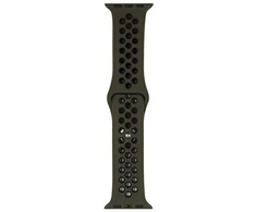 Beline Apple Watch Sport Silicone apyrankė 38/40/41mm rudos spalvos/juodos spalvos