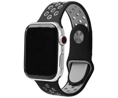 Beline apyrankė Apple Watch Sport Silicone38/40/41mm juodas/pilka