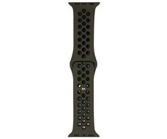 Beline apyrankė Apple Watch Sport silikoninė 38/40/41mm rudos ir juodos spalvos
