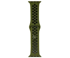 Beline Apple Watch Sport Silicone apyrankė42/44/45/49mm žalios spalvos/juodos spalvos