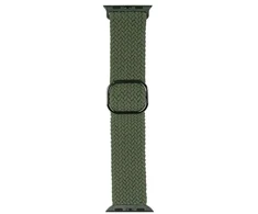 Beline Apple Watch Textile apyrankė 38/40/41mm žalios spalvos