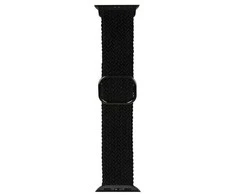 Beline apyrankė Apple Watch Textile 38/40/41mm juodos spalvos
