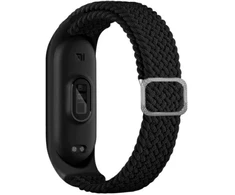 Beline apyrankė Mi Band 7/6/5 Textilejuodos spalvos/juodas