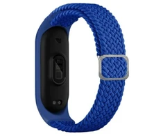 Beline apyrankė Mi Band 7/6/5 Textile mėlynas