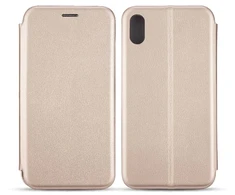 „Beline Book“ magnetinis dėklas „Apple iPhone Xs Max“, rožinis auksas