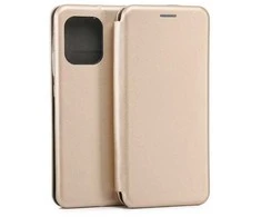 Beline Book Magnetic Moto Edge 50 Pro dėklas telefonui aukso spalvos