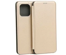 Beline Book Magnetic Moto G15 dėklas telefonui aukso spalvos