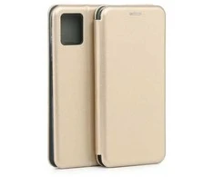 Beline Book Magnetic Moto G32 dėklas telefonui aukso spalvos