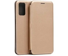 Beline Book Magnetic Moto G42 dėklas telefonui aukso spalvos