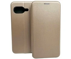 Beline Book Magnetic Pixel 9a dėklas aukso spalvos