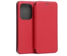 Beline Book Magnetic Poco M6 Pro dėklas telefonui raudonos spalvos