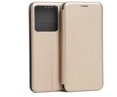 Beline Book Magnetic Poco X6 dėklas telefonui aukso spalvos
