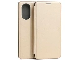 Beline Book Magnetic Realme 12 LTE dėklas telefonui aukso spalvos