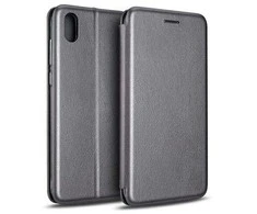 Beline Book Magnetic Redmi 9A dėklas telefonui plieno spalvos