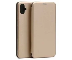 Beline Book Magnetic Samsung Galaxy A05 dėklas telefonui aukso spalvos