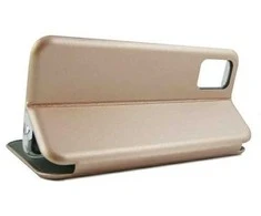 Beline dėklas Book Magnetic Samsung A12A125 rožinio aukso spalvos