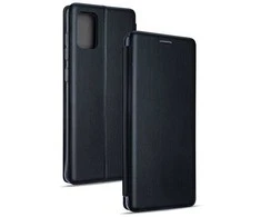 Beline Atverčiamas dėklas skirtas Samsung Galaxy A71, juodas