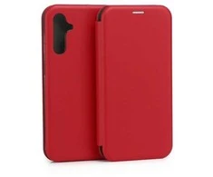 Beline Book Magnetic Samsung Galaxy M15 dėklas telefonui raudonos spalvos