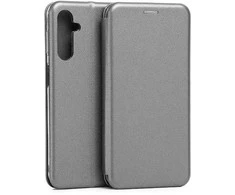Beline Book Magnetic Samsung Galaxy M34 5G M346 dėklas telefonui plieno spalvos
