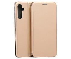 Beline Dėklas Book Magnetic Samsung M34 5GM346 auksinis