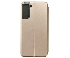 Beline dėklas Book Magnetic Samsung M52aukso spalvos