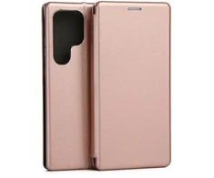 Beline Dėklas Book Magnetic Samsung S24Ultra S928 Rose Gold