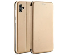 Beline Dėklas Book Magnetic Samsung Galaxy xCover6 Pro aukso spalvos