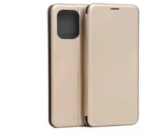 Beline Book Magnetic Xiaomi Redmi 12 dėklas telefonui aukso spalvos