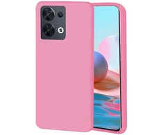 Beline Candy Dėklas Oppo Reno 8 light rožinės spalvos