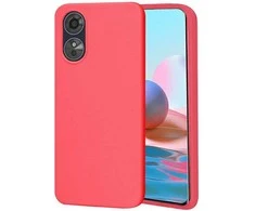 Beline dėklas Candy Oppo A17 rožinės spalvos