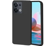 Beline Candy dėklas Oppo Reno 8juodos spalvos