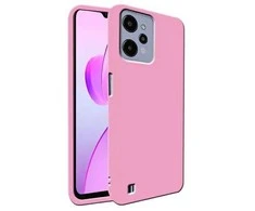 Beline dėklas Candy Realme C31 Light rožinės spalvos