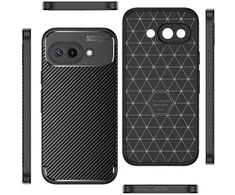 Beline Carbon Armor Pixel 9a Dėklas juodos spalvos/juodos spalvos Box