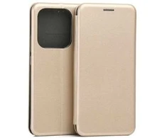 Beline Dėklas Book Magnetic Redmi Note 14 5G aukso spalvos