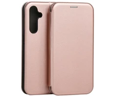 Beline Dėklas Book Magnetic Samsung M35 Rose Gold
