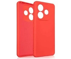 Beline Dėklas silikoninis Xiaomi Redmi Note 14 raudonos spalvos