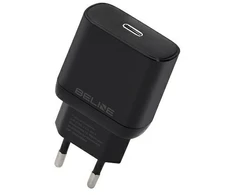 Beline Charger 1x USB-C 25W juodos spalvos (only head) PD 3.0 BLNCB25 GaN