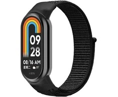 Beline Mi Band 9/8 NylonLoop apyrankė juodos spalvos