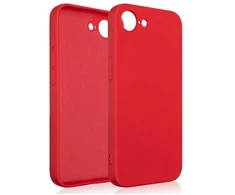 Beline Silicone Apple iPhone 16e / 17e Dėklas Raudona